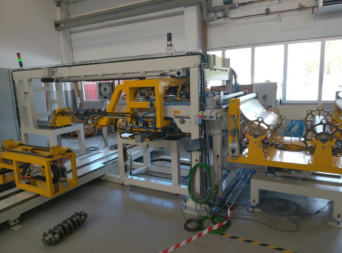 WermTech packaging robot for a German truck manufacturer